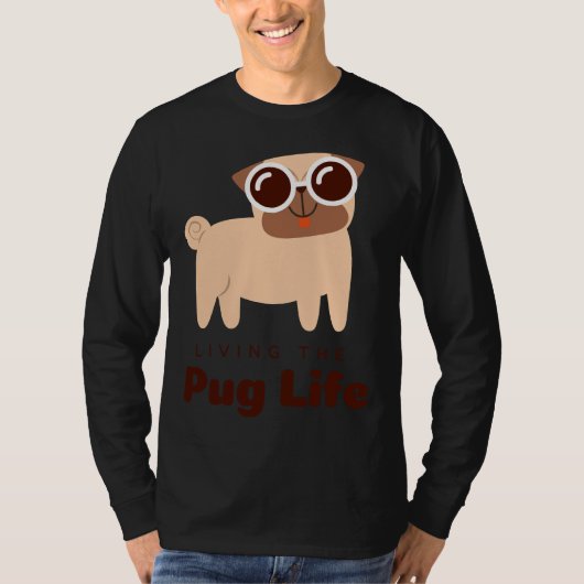 pugライフクラシックTシャツ176 Tシャツ (正面)