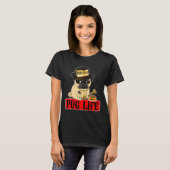 PUGライフクラシックTシャツ350 Tシャツ (正面フル)