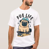 PUGライフ Tシャツ (正面)