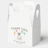 Pugレッツポーティ子犬誕生日ありがとう フェイバーボックス (オープン)