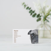 Pug名刺 名刺 (スタンド正面)