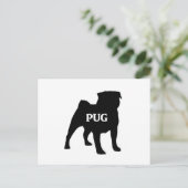 pug名silo.png ポストカード (スタンド正面)