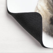 Pug履歴デザイン マウスパッド (コーナー)