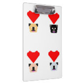 Pug愛犬家 | The Love of All Pugs クリップボード (右)