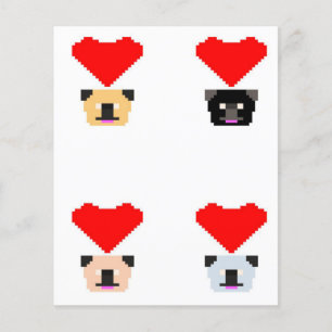 Pug愛犬家 The Love of All Pugs チラシ