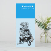 Pug招待状 招待状 (スタンド正面)