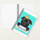 Pug私は世界のギフト、Pug愛おもしろい者ギフトを支配 プランナー手帳 (ディスプレー)