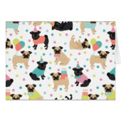 Pug誕生日 (正面横)