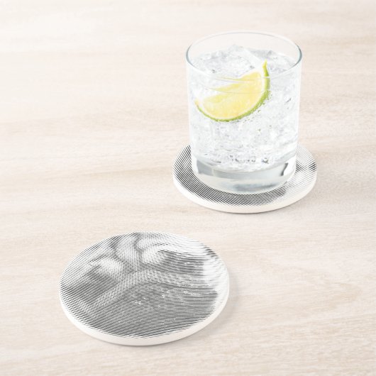 Pug顔 コースター (側面)