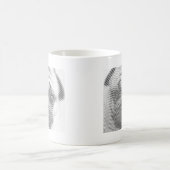 Pug顔 コーヒーマグカップ (中央)