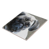 Pug顔 タイル (側面)