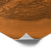 Pug顔 ポスター (角)