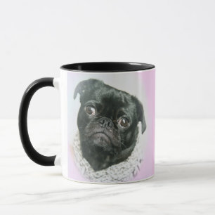 Pug顔 マグカップ