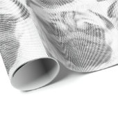 Pug顔 ラッピングペーパー (ロールコーナー)