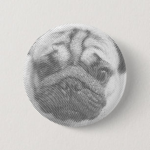 Pug顔 缶バッジ