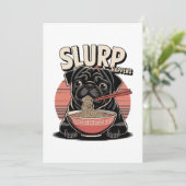 Pug食べラーメンがおもしろい起こる 招待状 (スタンド正面)