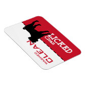 Pug食洗機カスタマイズ可能な単語マグネットサイン マグネット (右側)