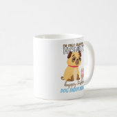 PUG おもしろい DOG Mom誕生日のパパ コーヒーマグカップ (正面右)