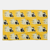 Pug キッチンタオル (横)