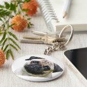 pug キーホルダー (側面)