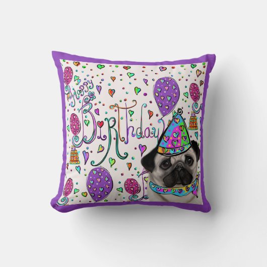 PUG クッション (正面)