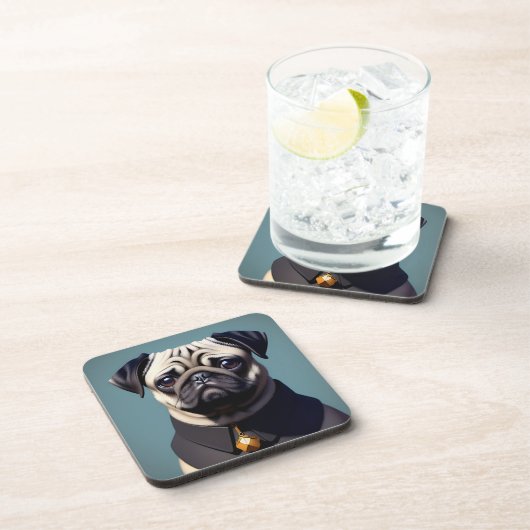 Pug コースター (右側)