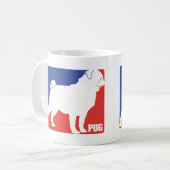 PUG コーヒーマグカップ (正面左)