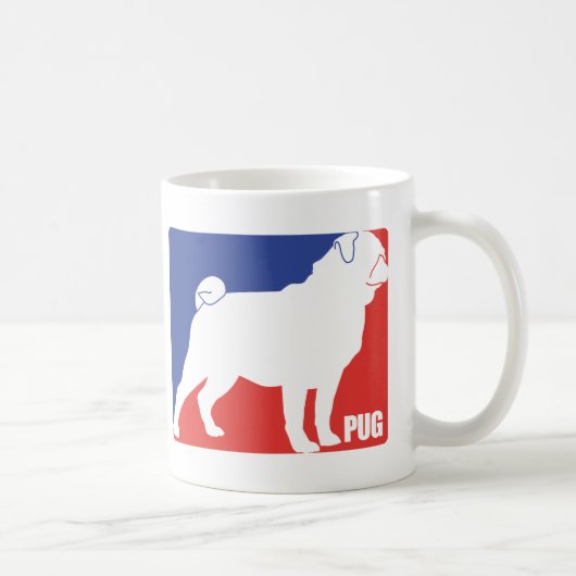PUG コーヒーマグカップ (右)