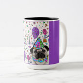 PUG ツートーンマグカップ (正面右)