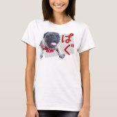 pug パグ tシャツ (正面)