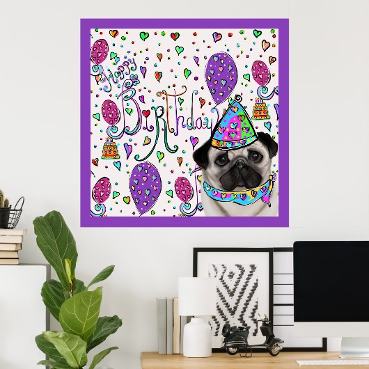 PUG ポスター (ホームオフィス)