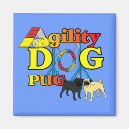 Pug_機敏性ギフト マグネット