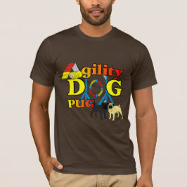 Pug_機敏性ギフト Tシャツ