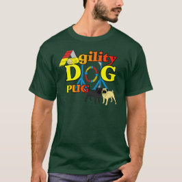 Pug_機敏性ギフト Tシャツ