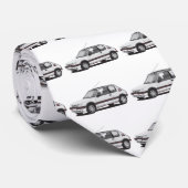 Pug 205 GTi白色 ネクタイ (ロール)