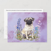 Pug 2 – はがき (正面/裏面)