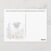 Pug 2 – はがき (裏面)