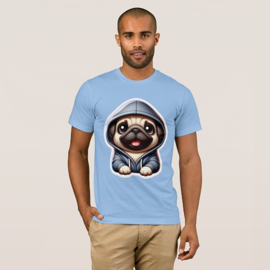 PUG 5 Tシャツ (正面フル)