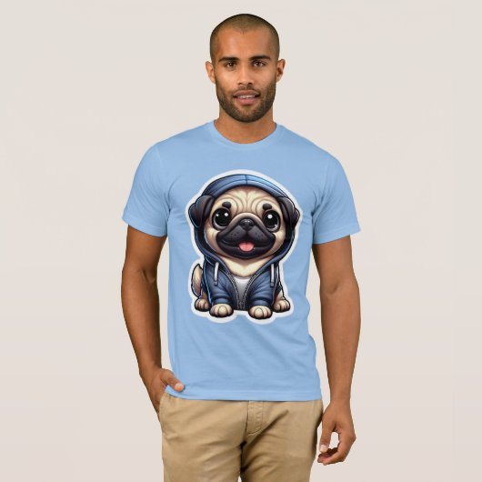 PUG 6 Tシャツ (正面フル)