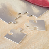 Pug Beach Relax Scene ジグソーパズル (側面)