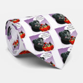Pug (blk)ハロウィーンキャンディ ネクタイ (ロール)