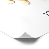 Pug Chihuahuaテキエロ！子犬 ポスター (角)