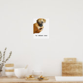 Pug + Chihuahua = Aww Cutest Puppy Mix Ever ポスター (キッチン)