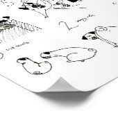 Pug Christmasの12日 ポスター (角)