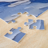 Pug Christmas Boat Holiday ジグソーパズル (側面)