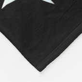 Pug Christmas Tree Lights Santa Dog Xmas  フリースブランケット (角)