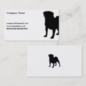 Pug、Companyの会社名、 名刺 (正面/裏面)