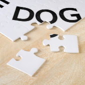 Pug Crazy Little Dog ジグソーパズル (側面)