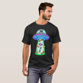 Pug Cute Piug Pug UFO Pug Owner Pug  Pug Tシャツ (正面フル)