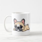 Pug dog コーヒーマグカップ (左)